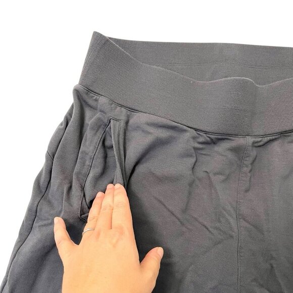Universal Standard Pull-On Jogger Stretch Pants Pockets Modal Gray size 14/16 - Picture 3 of 9